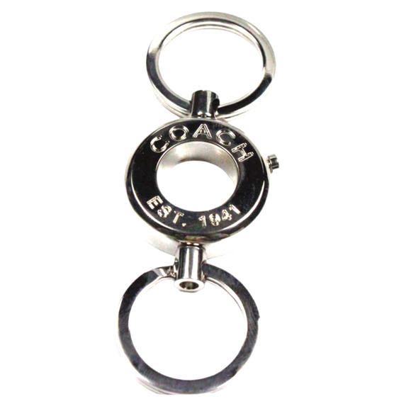 Coach Other - Coach Silver Keyring, Removable Quick Release Keychain, NEW